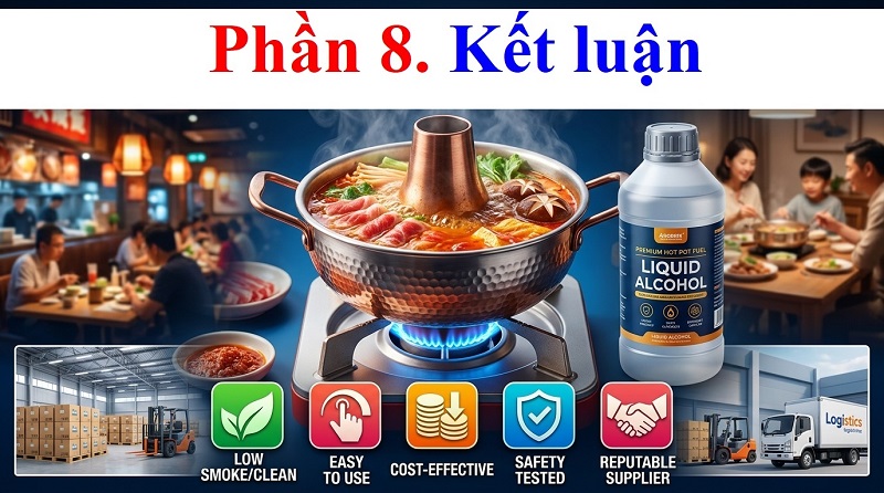 Cồn Nước Cho Bếp Lẩu – Giải Pháp Nhiên Liệu Tiện Lợi, An Toàn Và Tiết Kiệm